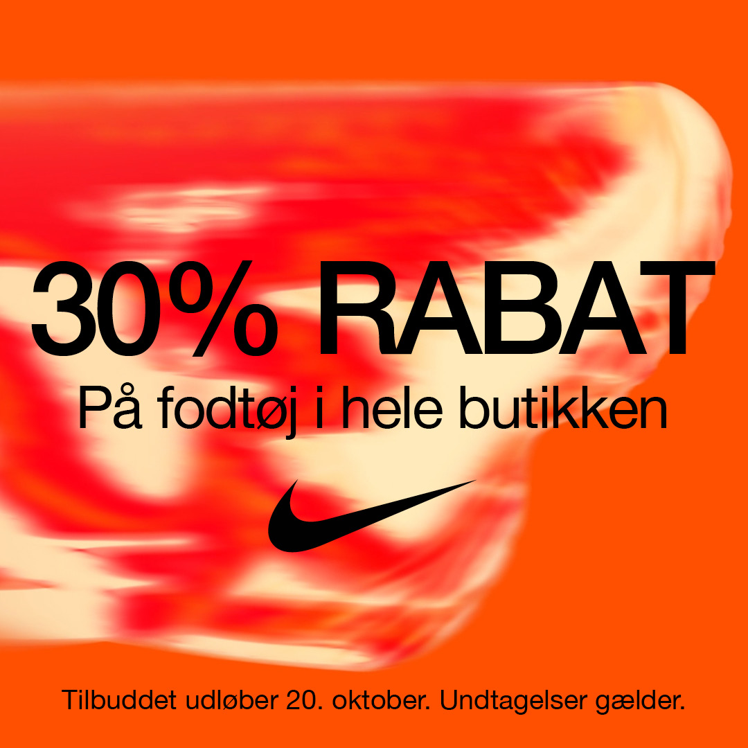 Udsalg hos Nike Factory Store - spar op til ekstra 30% på Nike sko